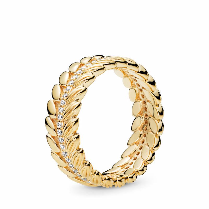 Pandora Shine™ Grains of Energy Stackable Ring Sale NZ, 18ct Gold Plated (432950-AIB)